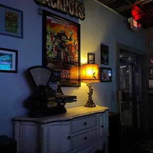 the interior of the pub
