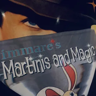 a poster of a man in a top hat
