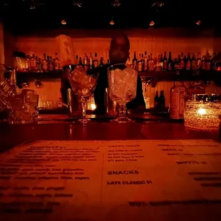 My bartender was fantastic. He noticed everyone waiting in line. I didn't even have to call out to him