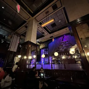 Bar area