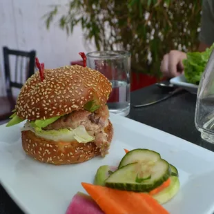 Ahi Tuna Burger