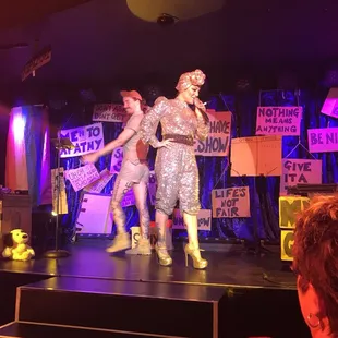 The two performers