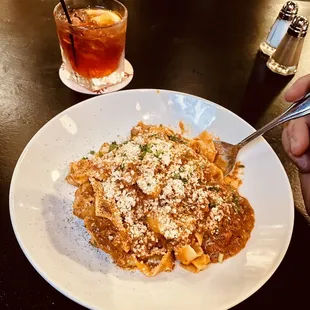 Pappardelle a la Bolognese