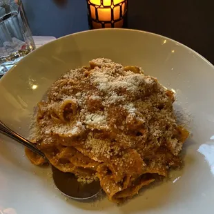 Pappardelle a la Bolognese