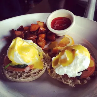 Vegetarian Eggs Benedict