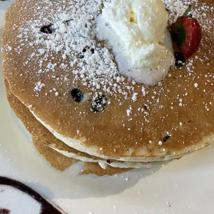 Blueberry Pancake Stack