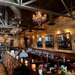 Inside dining room