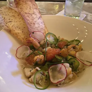 Wild Sea of Cortez Shrimp Anticuchos