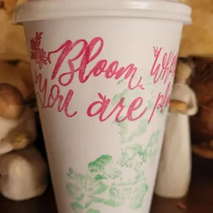 Aztec Mocha and an affirmation!