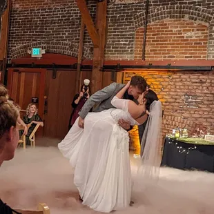 Celebrate with the first dance