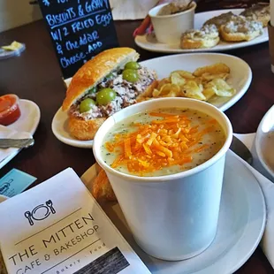 soups and chowder, food