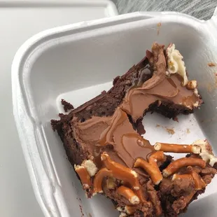 Brownie looked so good I couldn't wait to try it