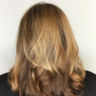 Hair by DIANE specializing in highlights, gray coverage and haircuts.  Call or text 559-281-4161 for availability.