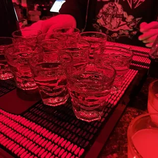 Huge tequila shots