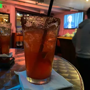 Strawberry marg with patron