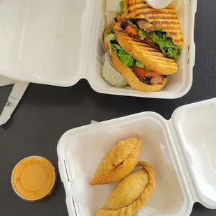 Beef Krapow Empanadas