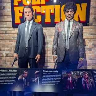 Pulp Fiction wax figures