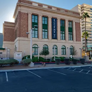 Once a Federal Building containing courtrooms and the Post Office.