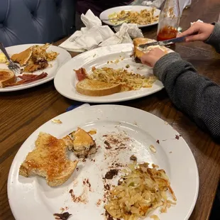 Trying to finish it all