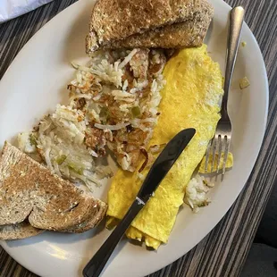 Southwestern omelet