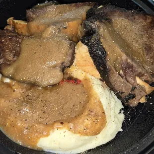 Open Face Roast Beef Sandwich