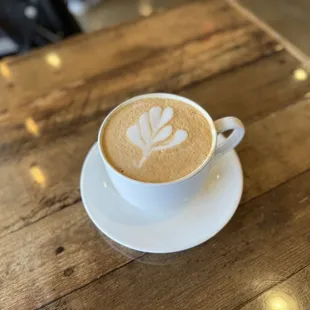 a cappuccino