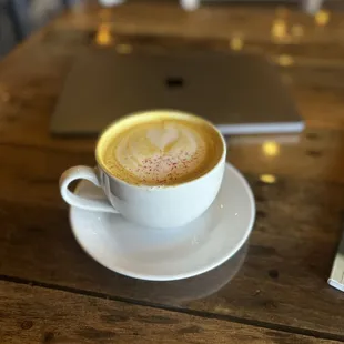 Ginger Peppercorn Latte