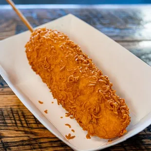 Crispy Ramen Korean Corndog