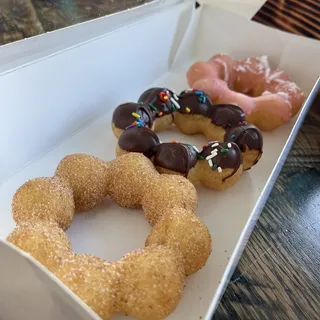Assorted 3 Piece Mochi Donuts