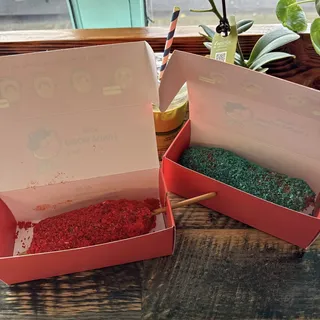 Hot Cheetos Sausage Hot Dog