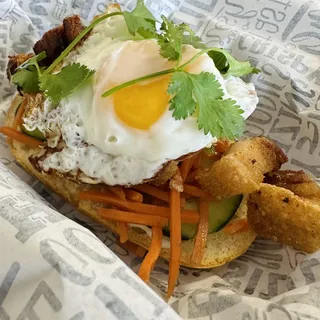 Crispy Pork Belly Banh Mi