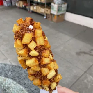 Potato Mozzarella Hot Dog