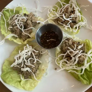Chicken Lettuces Wraps
