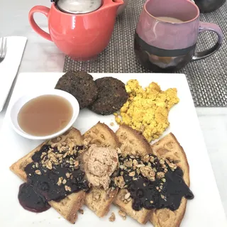 Vegan breakfast tacos