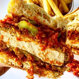 Chick&apos;n Parm Sandwich