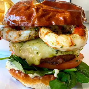 Surf &amp; Turf Burger