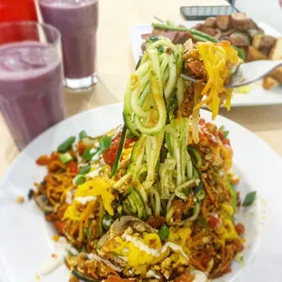 Breakfast Zoodle Bowl