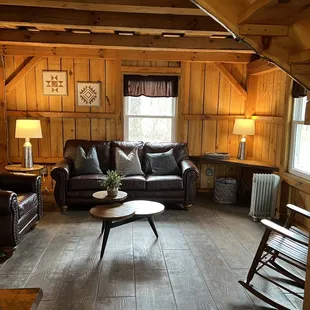 Living area - Kokosing cabin