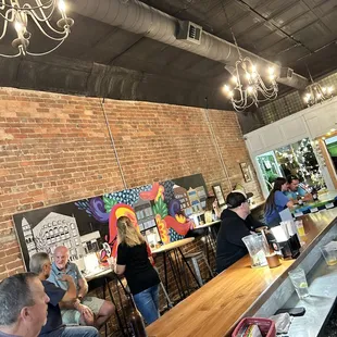 The Tipsy Toad bar and music venue, located inside the Mole Hole!