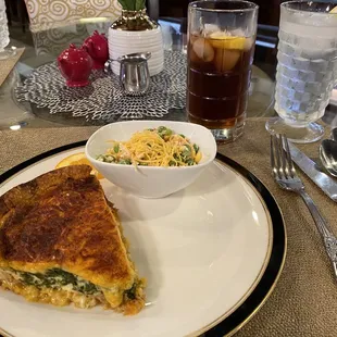Ham and Spinach Quiche