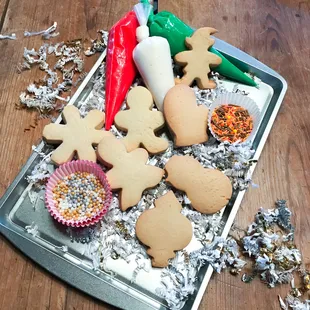 Holiday cookie kits!