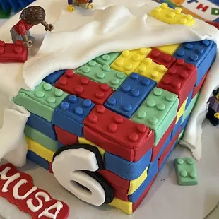 Birthday Cake, Lego theme! Thank you Michelle