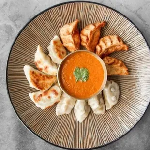 Combo Hand-Made Momo- Steamed, Pan and Deep Fried Momo!