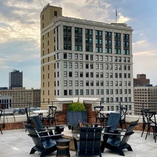 Rooftop bar
