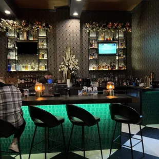 Elegant bar.