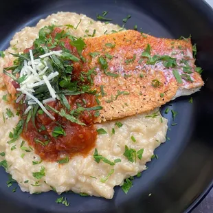 Red Snapper with Risotto. Absolutely superb.