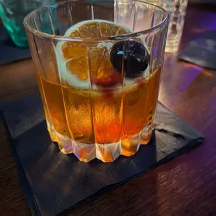 Smoked Old Fashioned