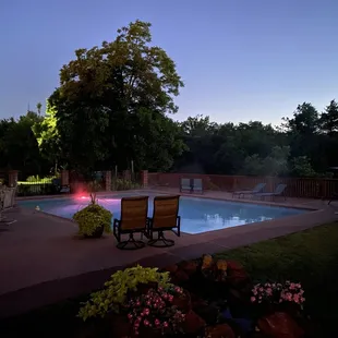 Heated pool year-round