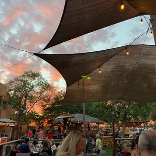 Sunset at the monastery