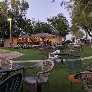 Bar by the volleyball court
